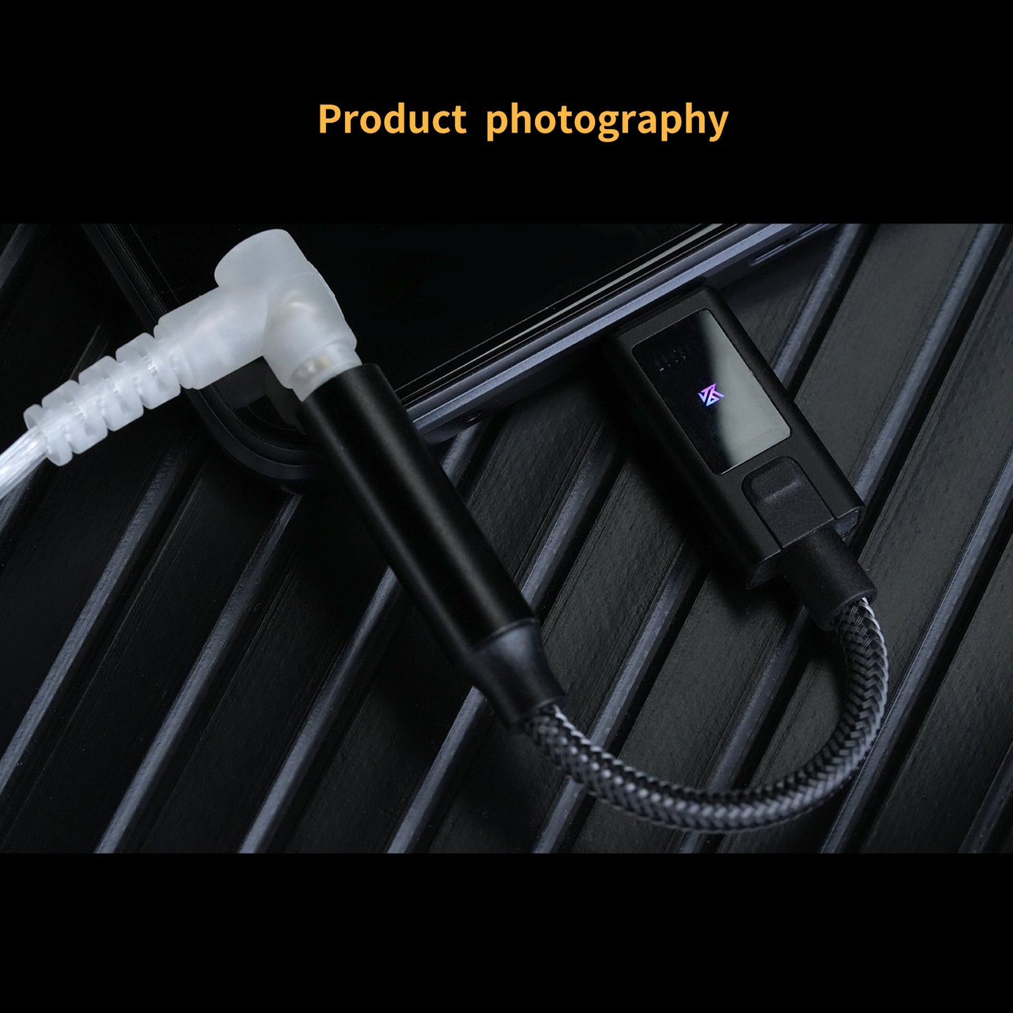 KZ AM02 Type-C Adapter 3.5 mm to Type-C with EQ adjustment High-definition decoding