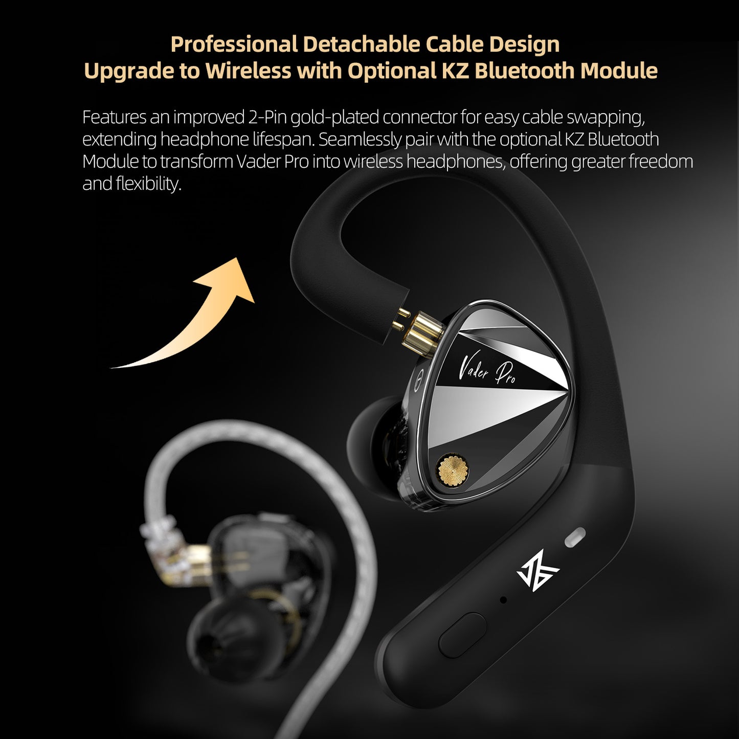 KZ Vader Pro 3DD Earbuds