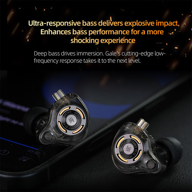 KZ Gale Hi-Fi Gaming Earbuds