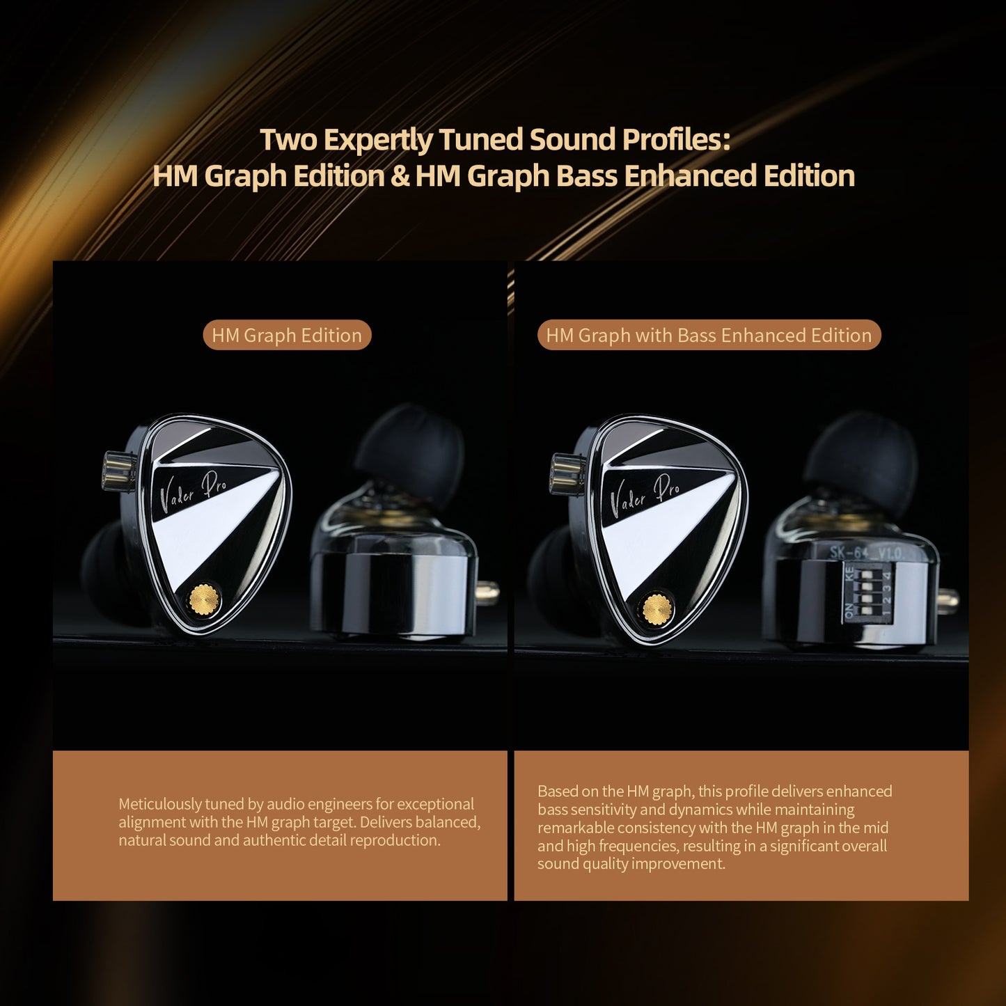 KZ Vader Pro 3DD Earbuds