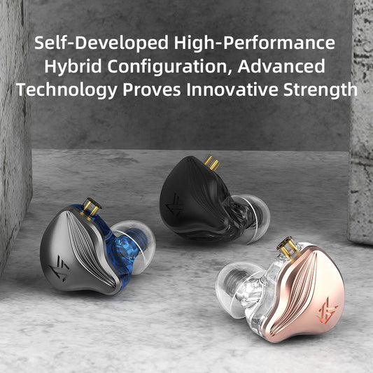 KZ's First Dual-unit Electrostatic&dynamic Hybrid Earphone