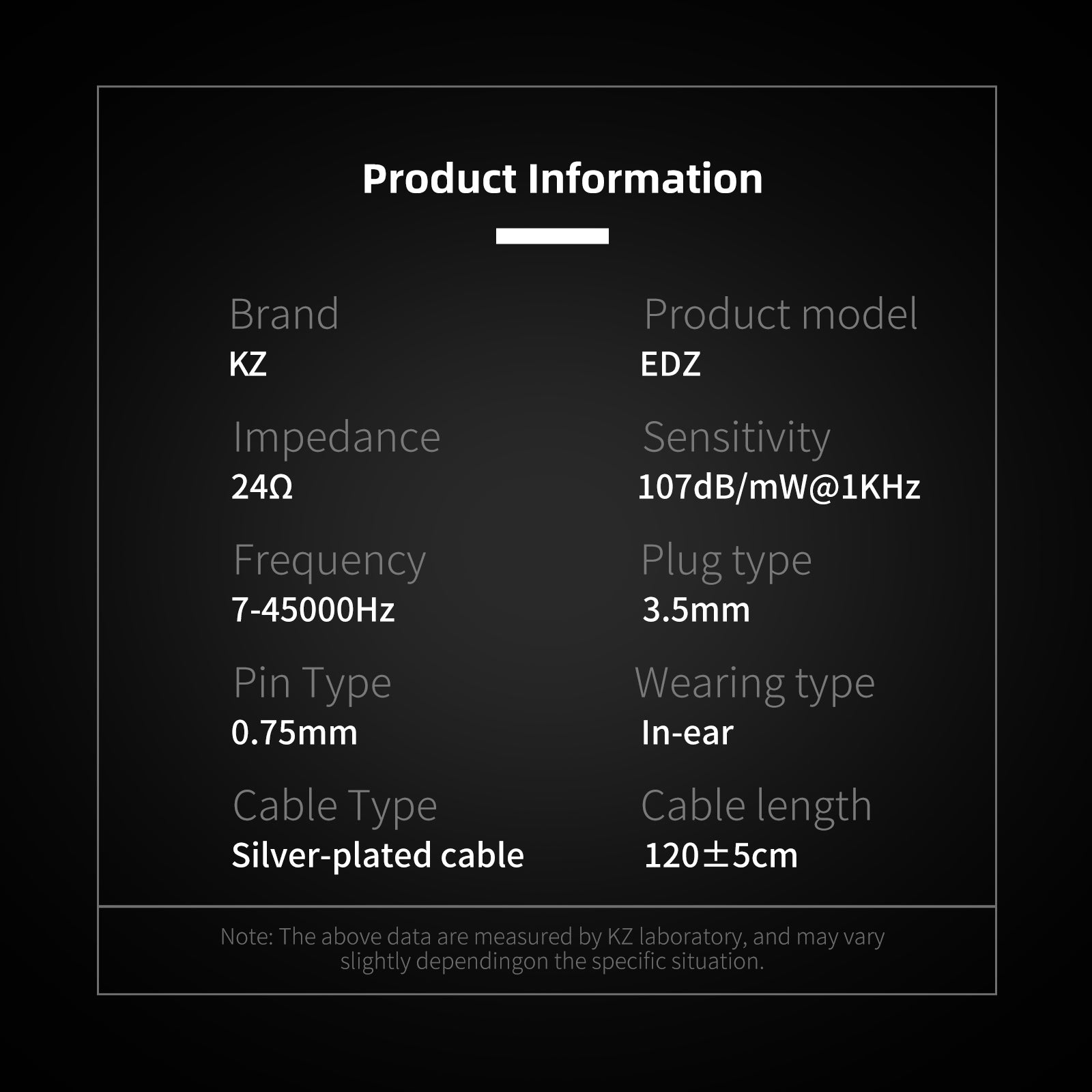 KZ EDZ – KZ ACOUSTICS