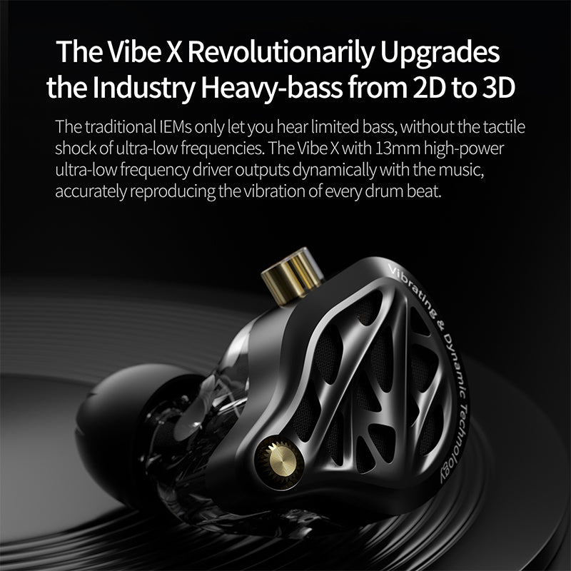 KZ Vibe X Vibrating Earphones Vibex KZ ACOUSTICS KZ Vibe X Vibrating Earphones Vibex KZ ACOUSTICS