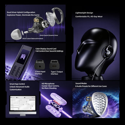 KZ Starbit In-Ear Gaming Headphones