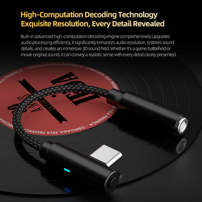 KZ AM03 3.5mm to Type-C Adapter
