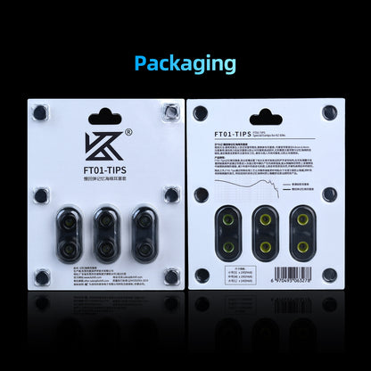 6 Packs Replacement Memory Foam Eartips Earplugs Sleeves