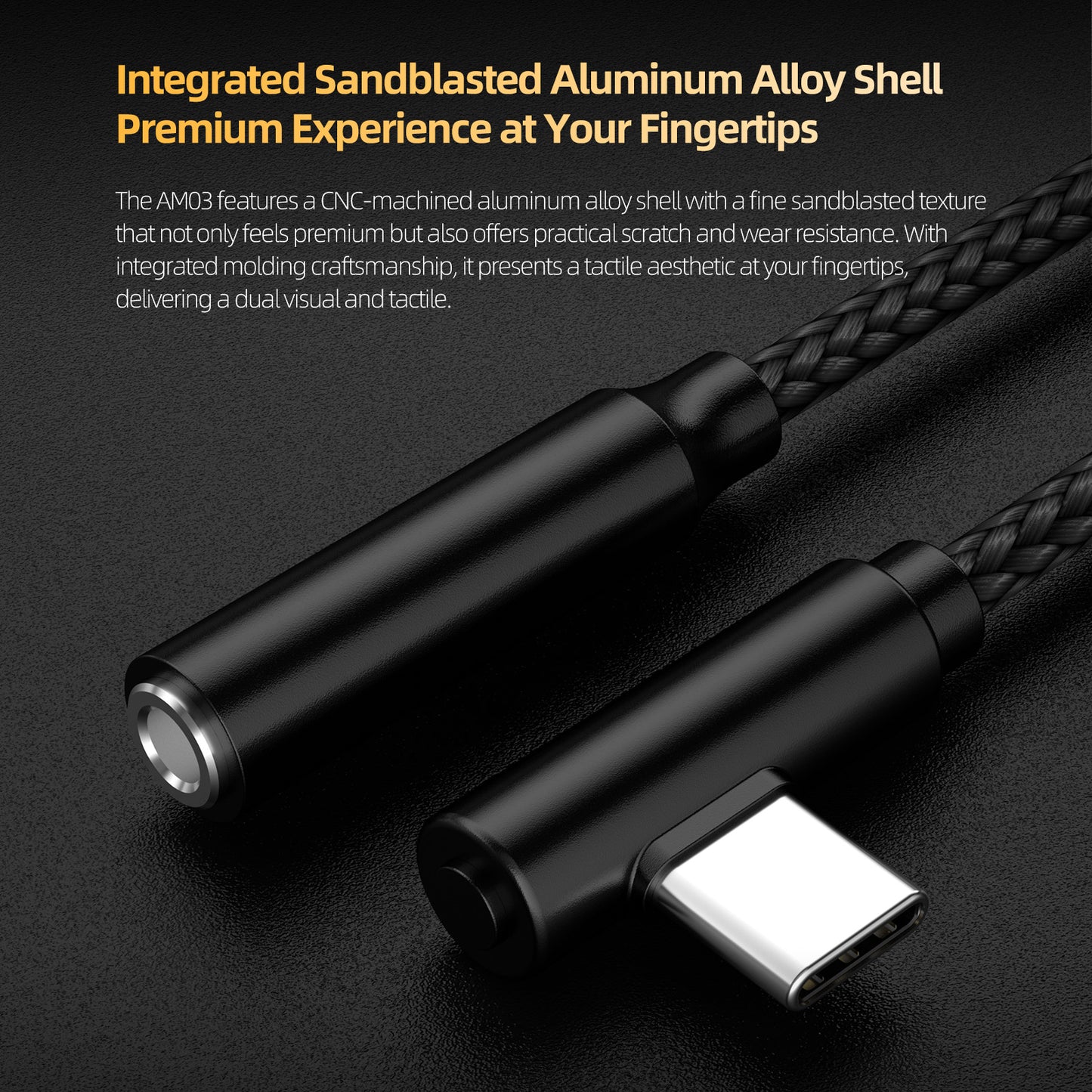 KZ AM03 3.5mm to Type-C Adapter