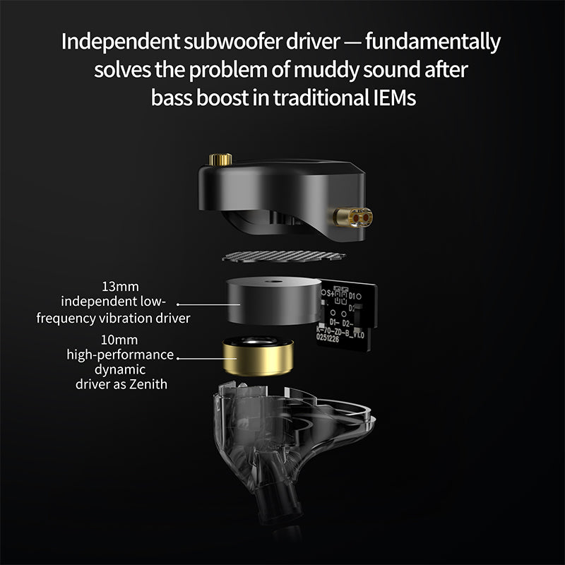 KZ Vibe X Vibrating Earphones Vibex