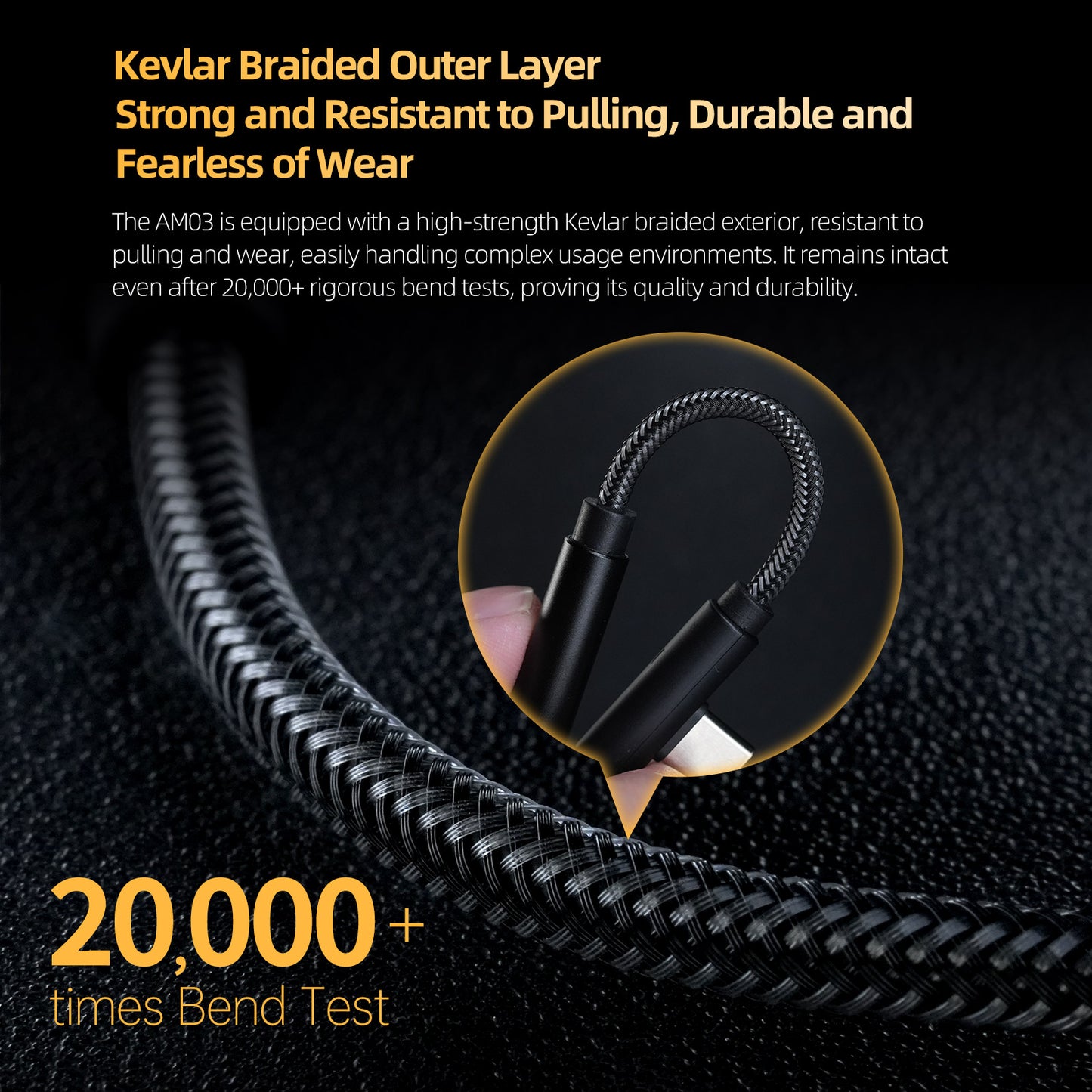 KZ AM03 3.5mm to Type-C Adapter