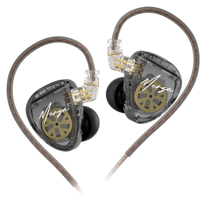 KZ Merga HiFi Wired Earbuds 2 Dynamic IEM
