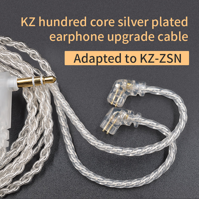 Silver plated upgrade Cable 2PIN