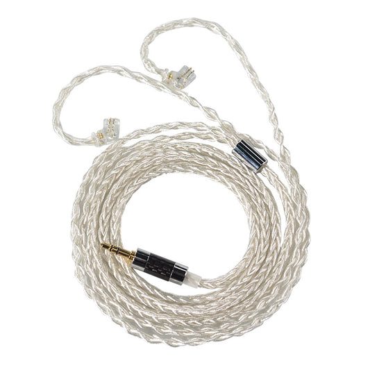 1064 Core Silver-Plated Upgrade Earphone Cable